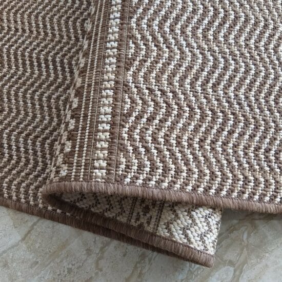 Dywan dwustronny KARA 00012 brown