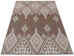 Dywan dwustronny KARA 00013 brown