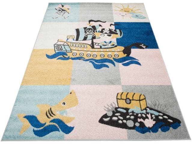 dywan statek piracki