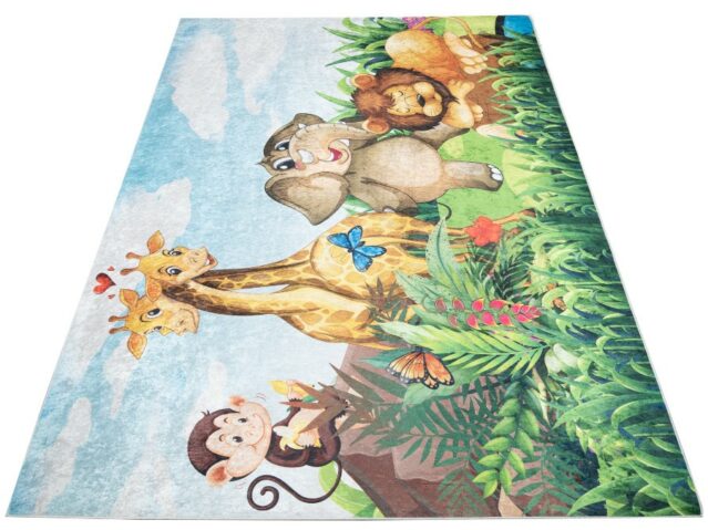dywan ze zwierzętami