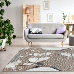 Dywan Texas 067 beige blue