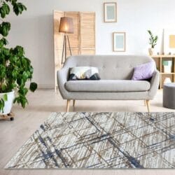 Dywan Texas 124 beige blue